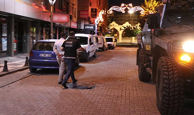 Şanlıurfa'da şafak vakti operasyon: 86 gözaltı