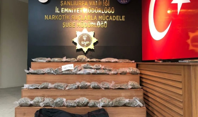 Şanlıurfa'da uyuşturucu operasyonu: 3 gözaltı