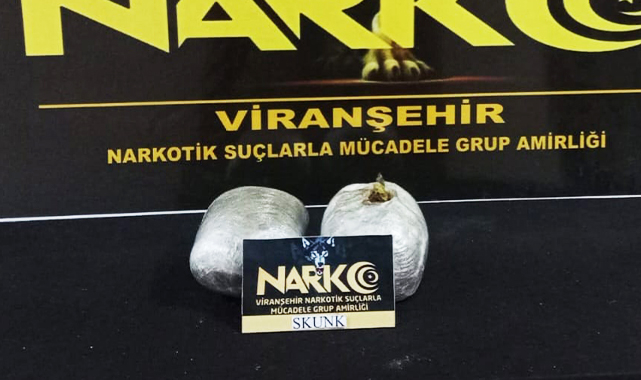 Şanlıurfa'nın ilçesinde uyuşturucu operasyonu