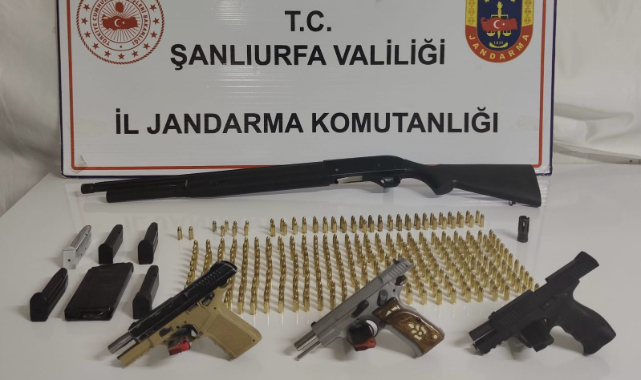 Şanlıurfa'da silah operasyonu: Gözaltılar var