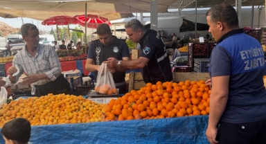 Eyyübiye'de zabıta denetimleri devam ediyor