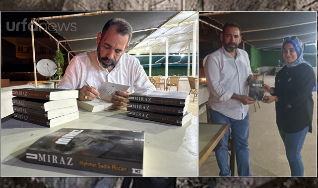 Mehmet Sadık Alican ilk romanı 'Mıraz' ile okuyucularla buluştu