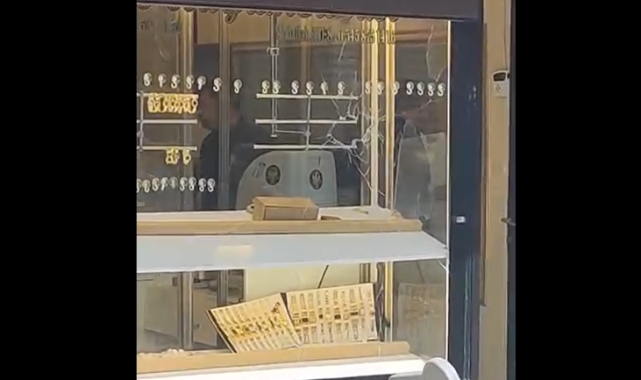 Şanlıurfa'da bir kuyumcuda soygun girişimi