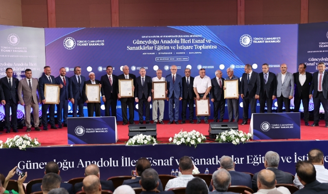 Ticaret Bakan Yardımcısı Mahmut Gürcan Şanlıurfa'da konuştu