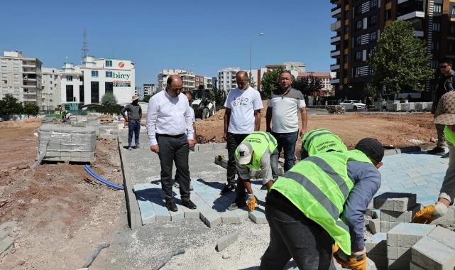 Karaköprü yeni parklarla yeşilleniyor