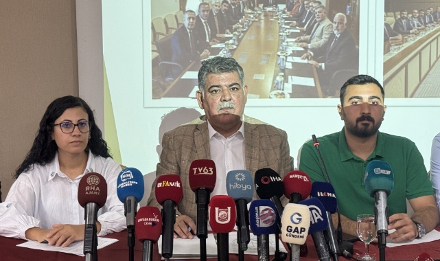 Şanlıurfa Barosundan çözüm sürecine destek