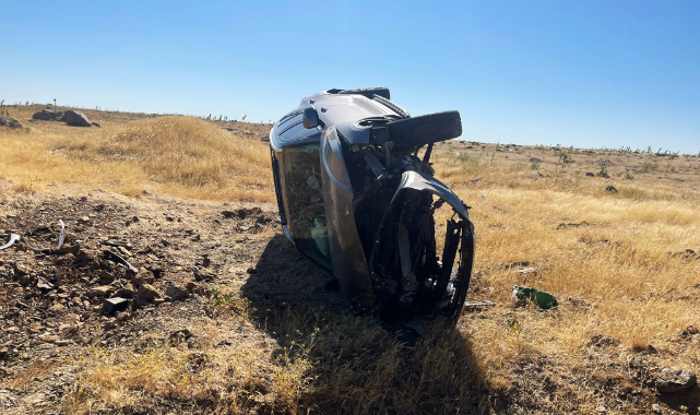 Siverek'te otomobil şarampole devrildi: 1 ölü