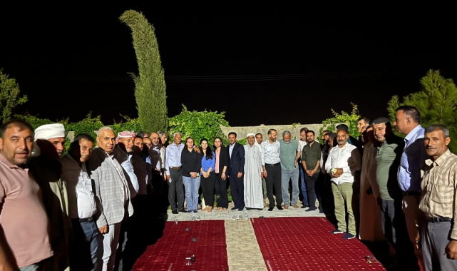 DEM Parti heyeti Akçakale ve Harran'da