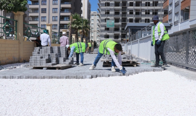 Haliliye Belediyesi'nden 3 mahallede üstyapı çalışması