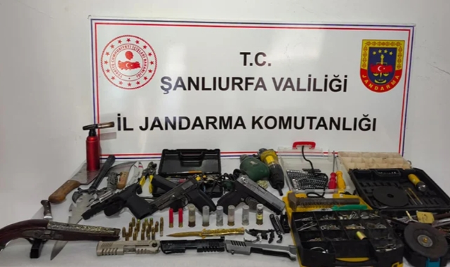 Şanlıurfa'da ruhsatsız silah operasyonu: 2 gözaltı