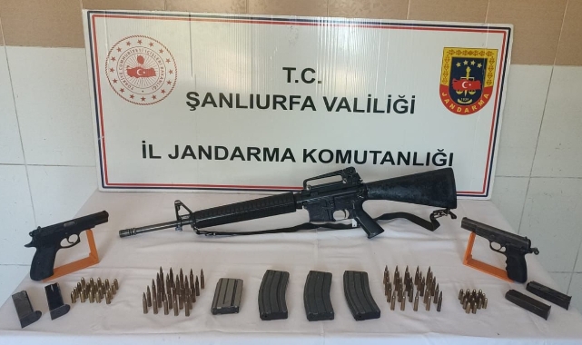 Şanlıurfa'da silah kaçakçılığı operasyonu: 4 şüpheli yakalandı