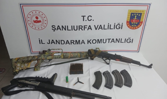 Şanlıurfa'da silah kaçakçılığı operasyonunda 7 şüpheli yakalandı