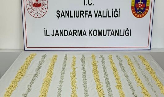 Şanlıurfa'da uyuşturucu operasyonunda 2 şüpheli yakalandı