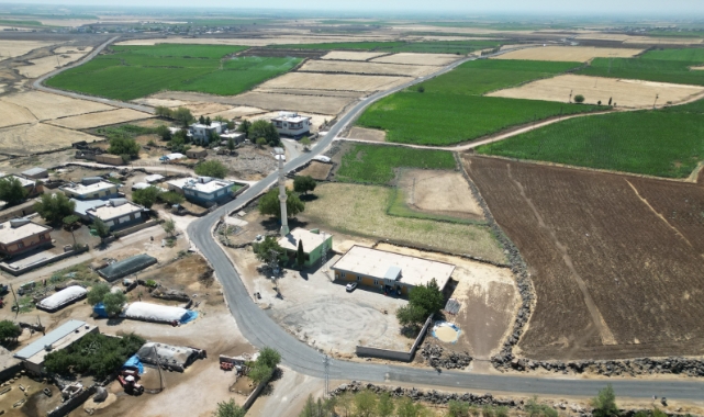 Viranşehir kırsalında 6 km'lik sathi asfalt çalışması tamamlandı