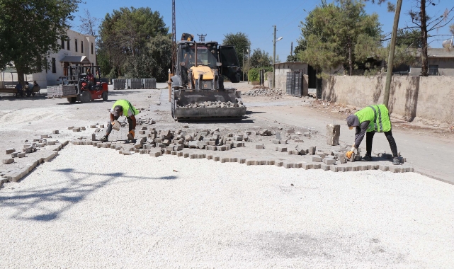 Haliliye'de üst yapı çalışmaları sürüyor