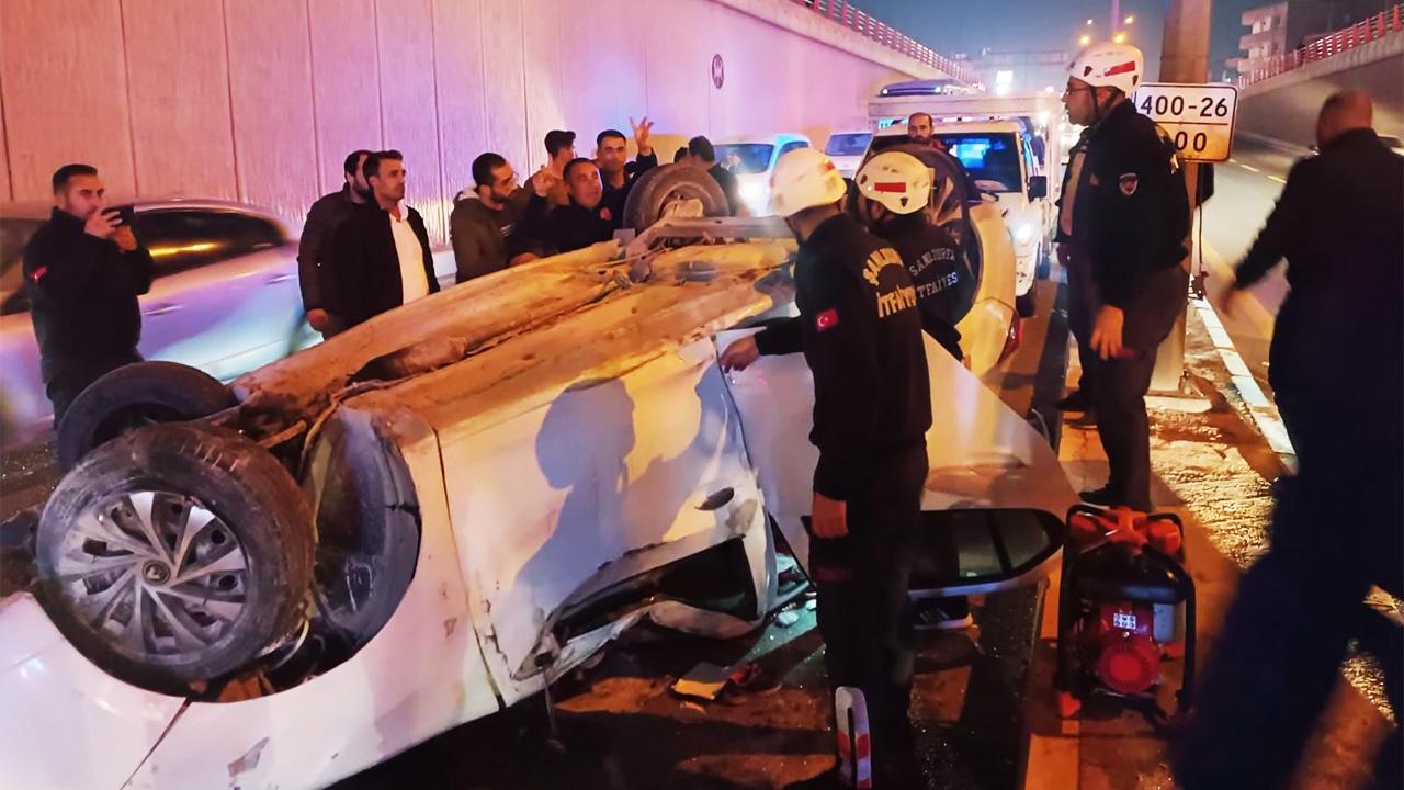 Haliliye'de akşam saatlerinde kaza: Yaralılar var