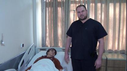 Şanlıurfa'da bir kadının karnından 25 santimetre kist çıktı