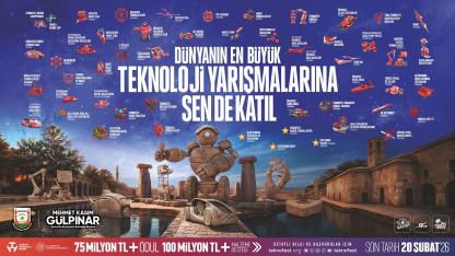 TEKNOFEST 2026 teknoloji yarışmalarına başvurular başladı