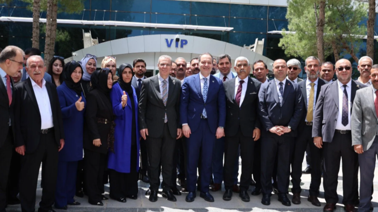 YRP Genel Başkanı Fatih Erbakan Şanlıurfa’da