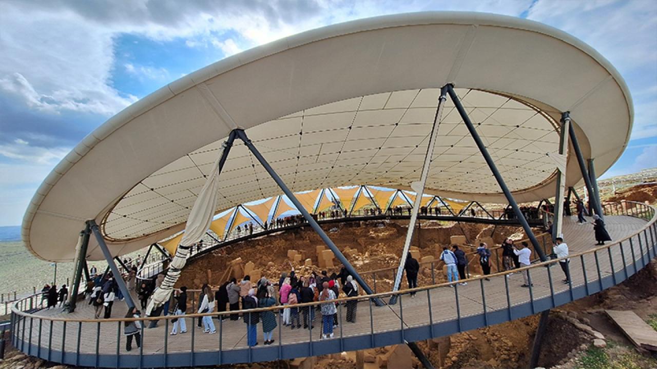 Göbeklitepe bayramda ziyaretçi rekoru kırdı