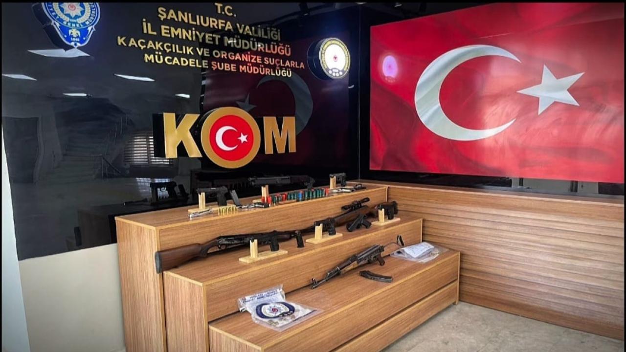 Şanlıurfa merkezli organize suç örgütüne operasyon: 21 gözaltı