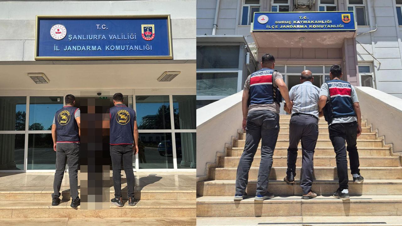 Şanlıurfa’da jandarmadan firari hükümlülere operasyon: 2 tutuklama