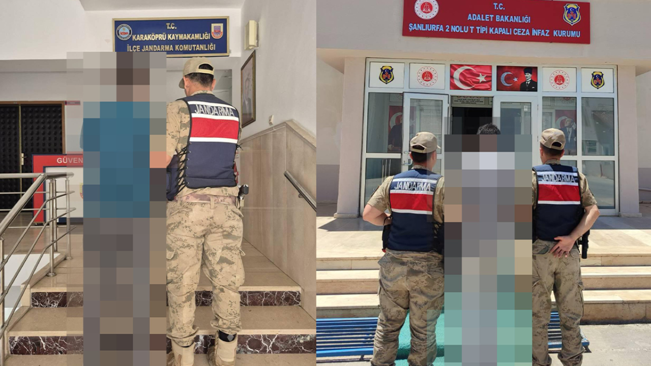Şanlıurfa'da kesinleşmiş hapis cezaları bulunan iki şahıs yakalandı