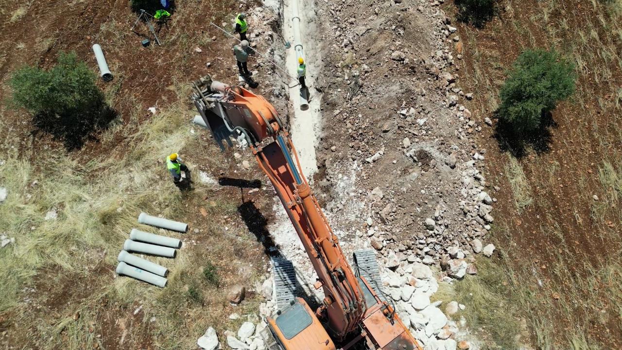 ŞUSKİ, Halfeti’de altyapıyı güçlendiriyor