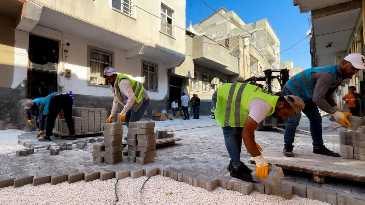 Eyyübiye Selçuklu Mahallesinde doğalgaz çalışmaları başladı