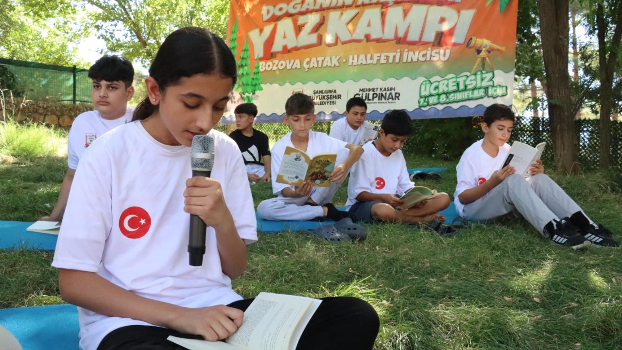 Şanlıurfa Büyükşehir Belediyesi’nden doğanın kaşifleri yaz kampı