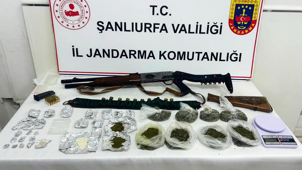 Şanlıurfa Suruç'ta uyuşturucu operasyonu