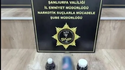 Şanlıurfa'da pet şişeye gizlenmiş uyuşturucu ele geçirildi: 2 gözaltı